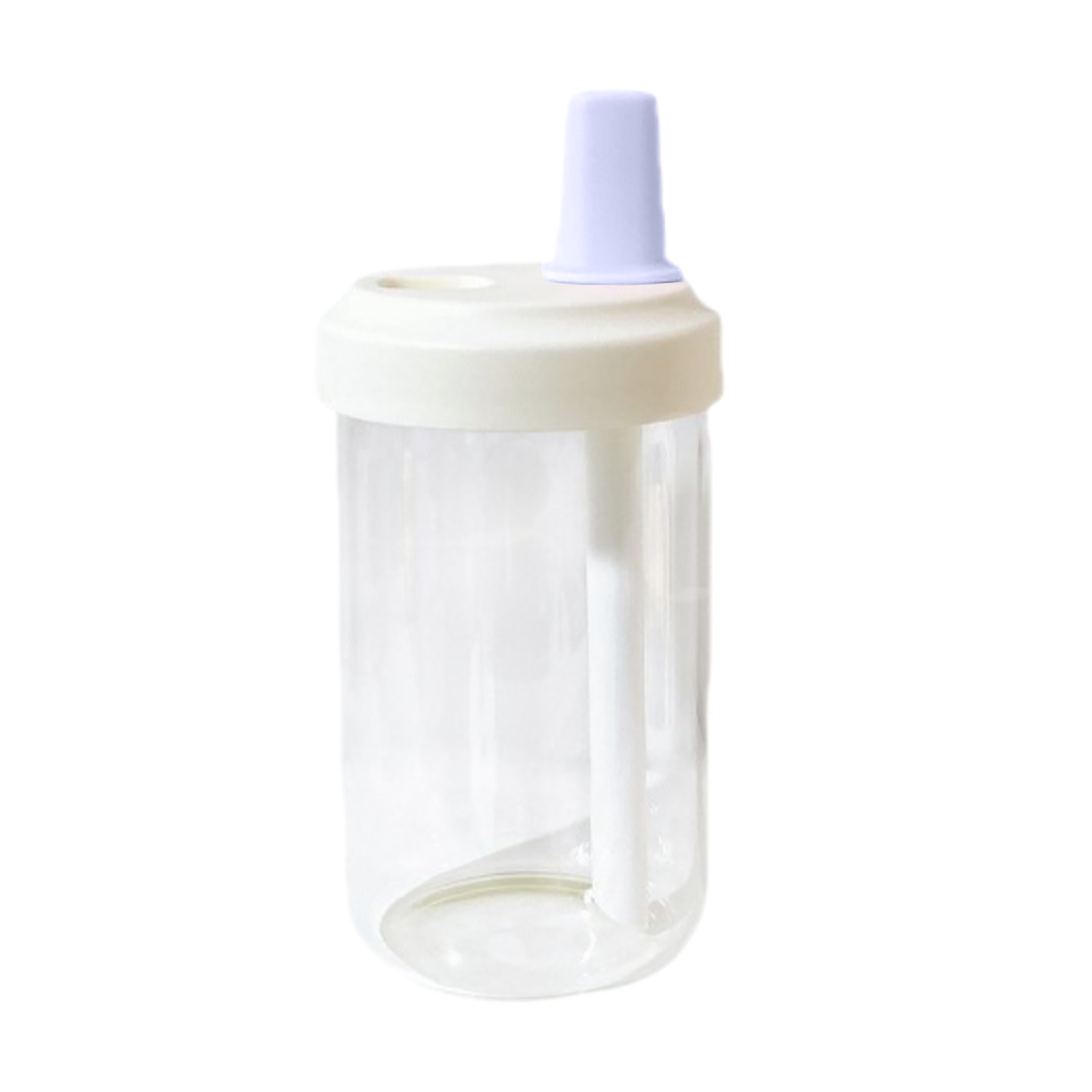 thumbnail image 2 of Taza Con Pajita Para Té Con Leche Taza De Té Transparente Portátil Taza De Café Helado Con Tapa, Reutilizable, De Plástico Y Gran Capacidad Taza A Prueba De Fugas Adecuada Para La Escuela, Viaje, 2 of 2